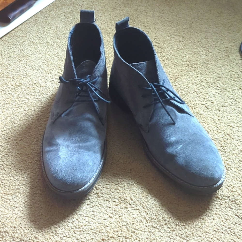 Nordstrom Grey Waterproof Chukkas